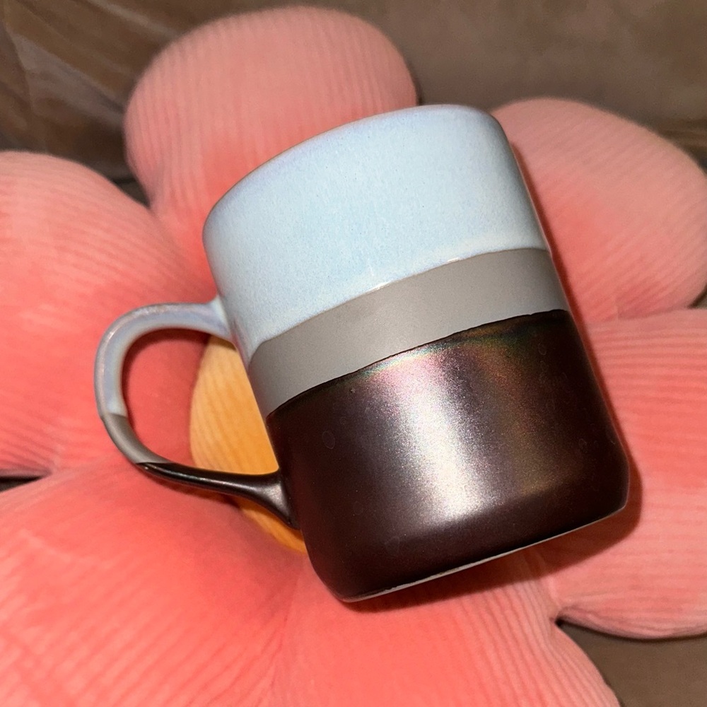 Roscher Elegant Multicolor Iridescent Ceramic Mug